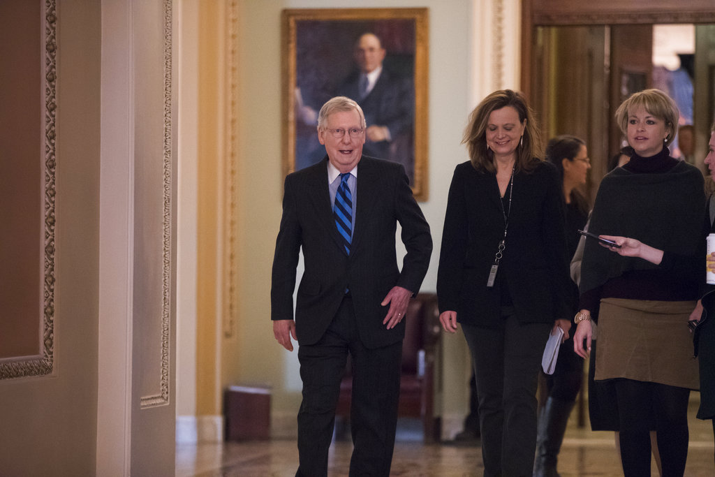 High noon vote on McConnell spending deal to reopen government
