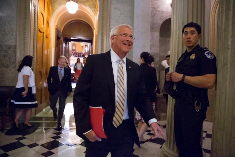 Sen. Roger Wicker says neither Clinton nor Reagan would have done it. (AP Photo/J. Scott Applewhite)