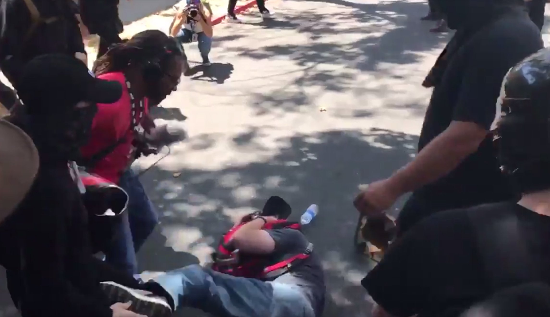 ‘Kill Cops’: Antifa members deface Portland war memorial