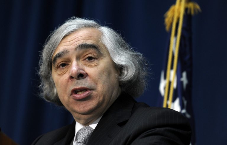 Energy Secretary ErnestÃÂ Moniz said drought that some scientists have linked to climate change has posed risks to hydropower production. He noted that the Energy Department is undergoing a second round of assessments as to how climate change affects water resources.ÃÂ (AP/Susan Walsh)