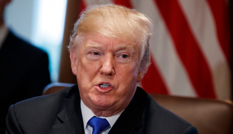 Congress has not yet revealed any plans or discussions to appropriate money for the construction of the border wall. (AP Photo/Evan Vucci)