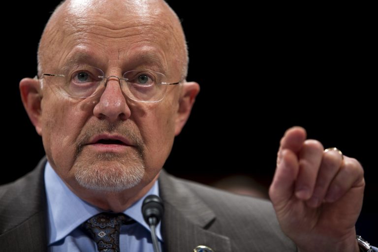 Director of National Intelligence James Clapper testifies on Capitol Hill in Washington on Oct. 29. (AP Photo/ Evan Vucci, File)