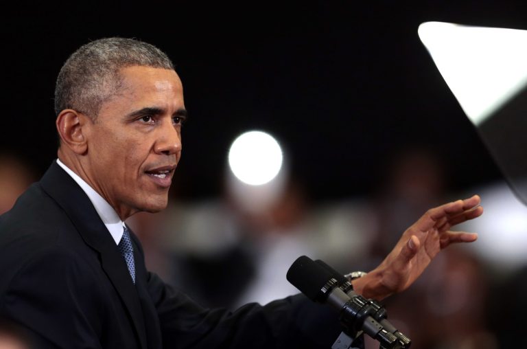 Obama said he would not sign any spending bills that keeps the $493 billion cap for fiscal 2016 in place. (AP File Photo)