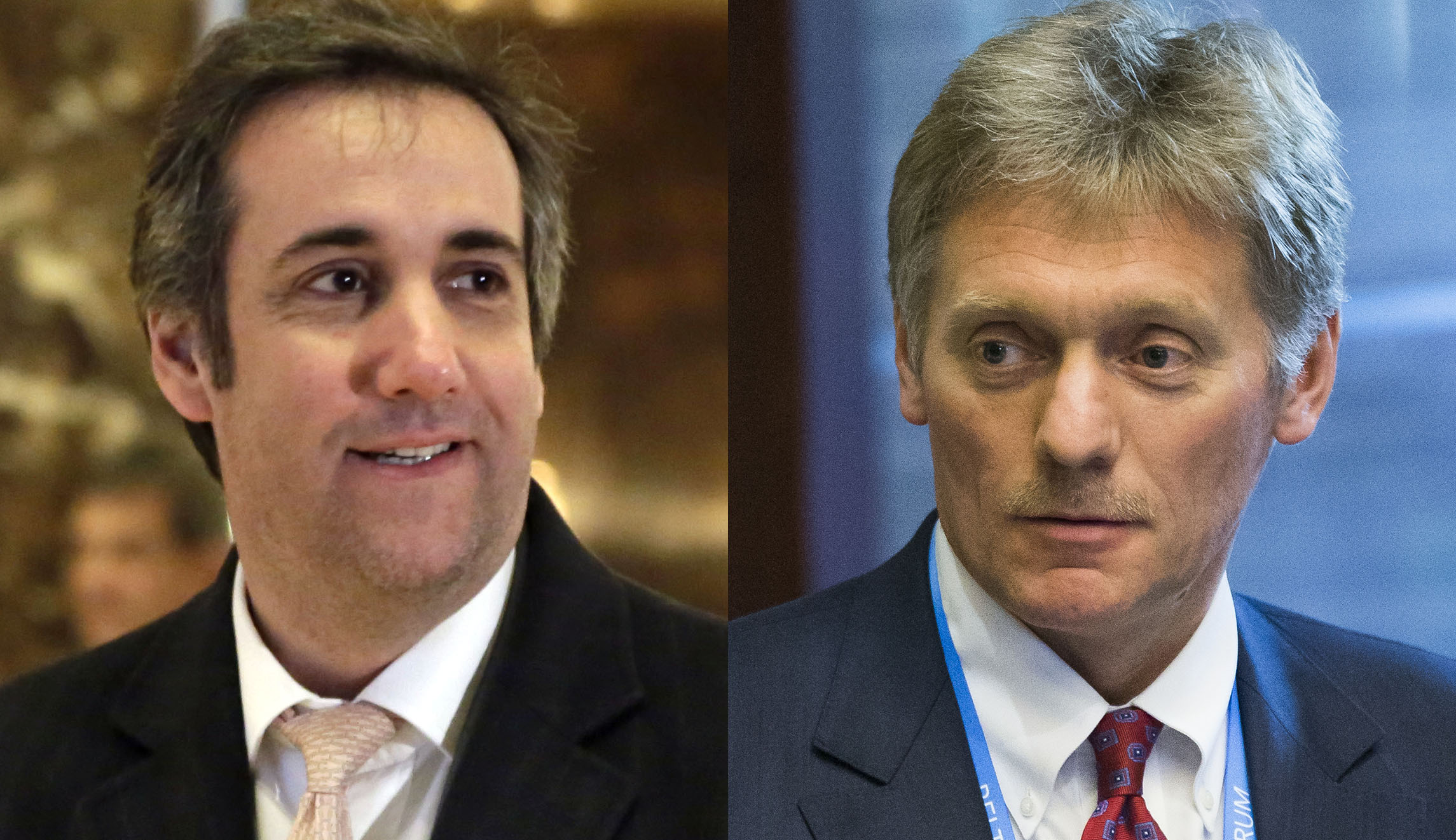 Putin spokesman confirms Trump lawyer Michael Cohen sent an email asking for help with Moscow project