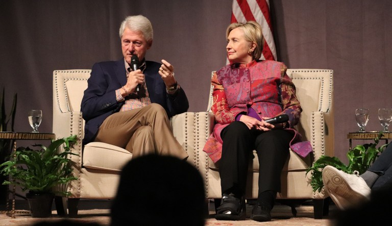 In October of 2010, the Obama administration, with the blessing of the State Department run by Hillary Clinton, allowed the Russians to purchase a company called Uranium One, which controls more than 20 percent of American uranium. (AP Photo/Kelly P. Kissel)