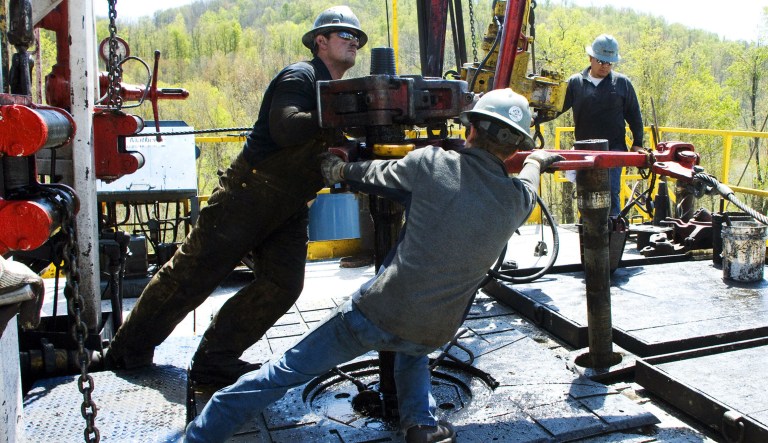 When it comes to carbon emissions, Paris has nothing on fracking. (AP Photo/Ralph Wilson, File)