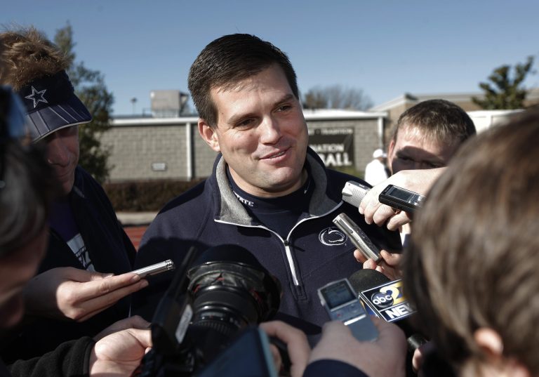 Jay Paterno, son of former Penn State University football coach Joe Paterno. (AP Photo/Brandon Wade)