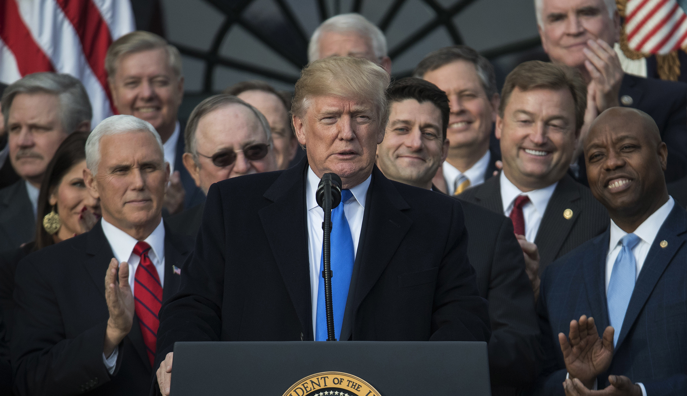 People like the tax cut now that they see it is a tax cut
