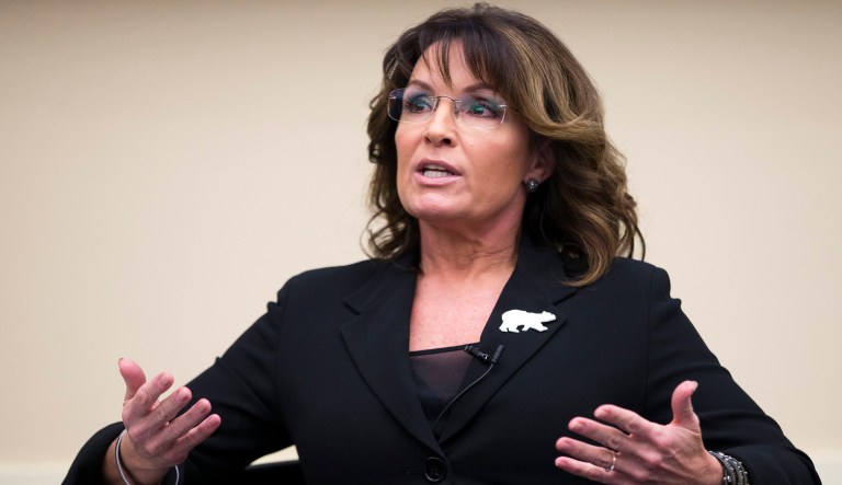 It might infuriate some of Sarah Palin's supporters, including President Trump, but this ruling in favor of the New York Times isn't surprising. As I predicted back in June, Palin was destined to lose for two simple reasons: Her case was very weak, and she could not reach the evidentiary standards required by U.S. civil law. U.S. defamation law is designed to preserve the right of individuals to speak out on matters of public concern. (AP Photo/Evan Vucci)