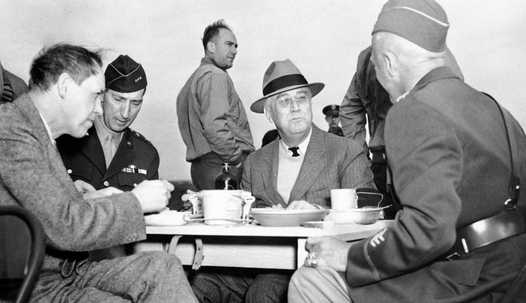 A world with Iran, Korea, and Syria in it is badly in need of the Roosevelts' vision. (AP Photo)