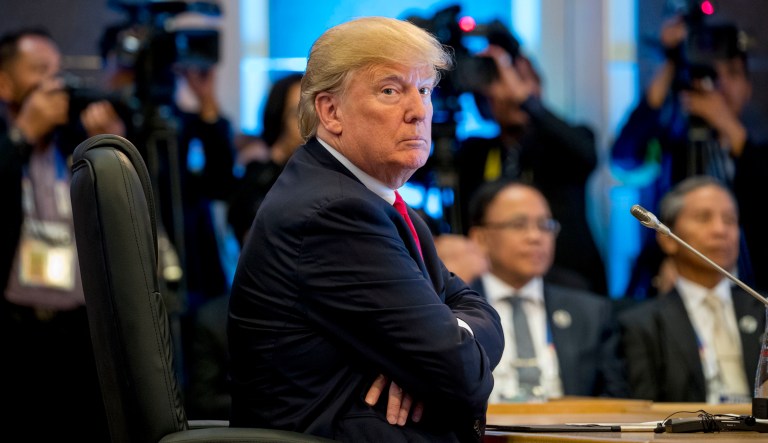 President Trump criticized the New York Times for disapproving his relationships with foreign leaders, saying 