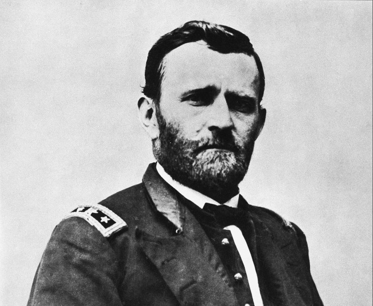 Ulysses S. Grant may have won the Civil War, but he couldn't conquer a frigid threat to his second presidential inauguration. (AP Photo/Mathew Brady)