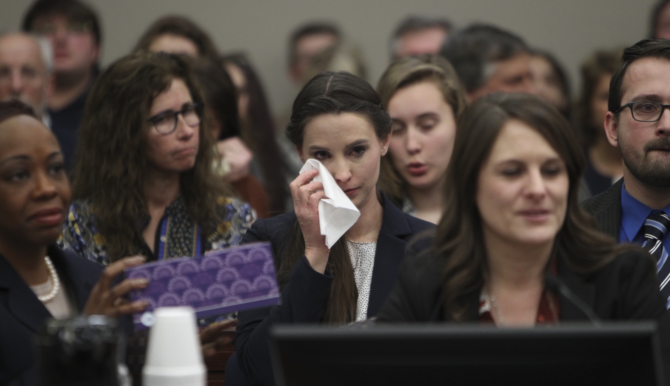 The bravest women this week were gymnasts in a Michigan courtroom