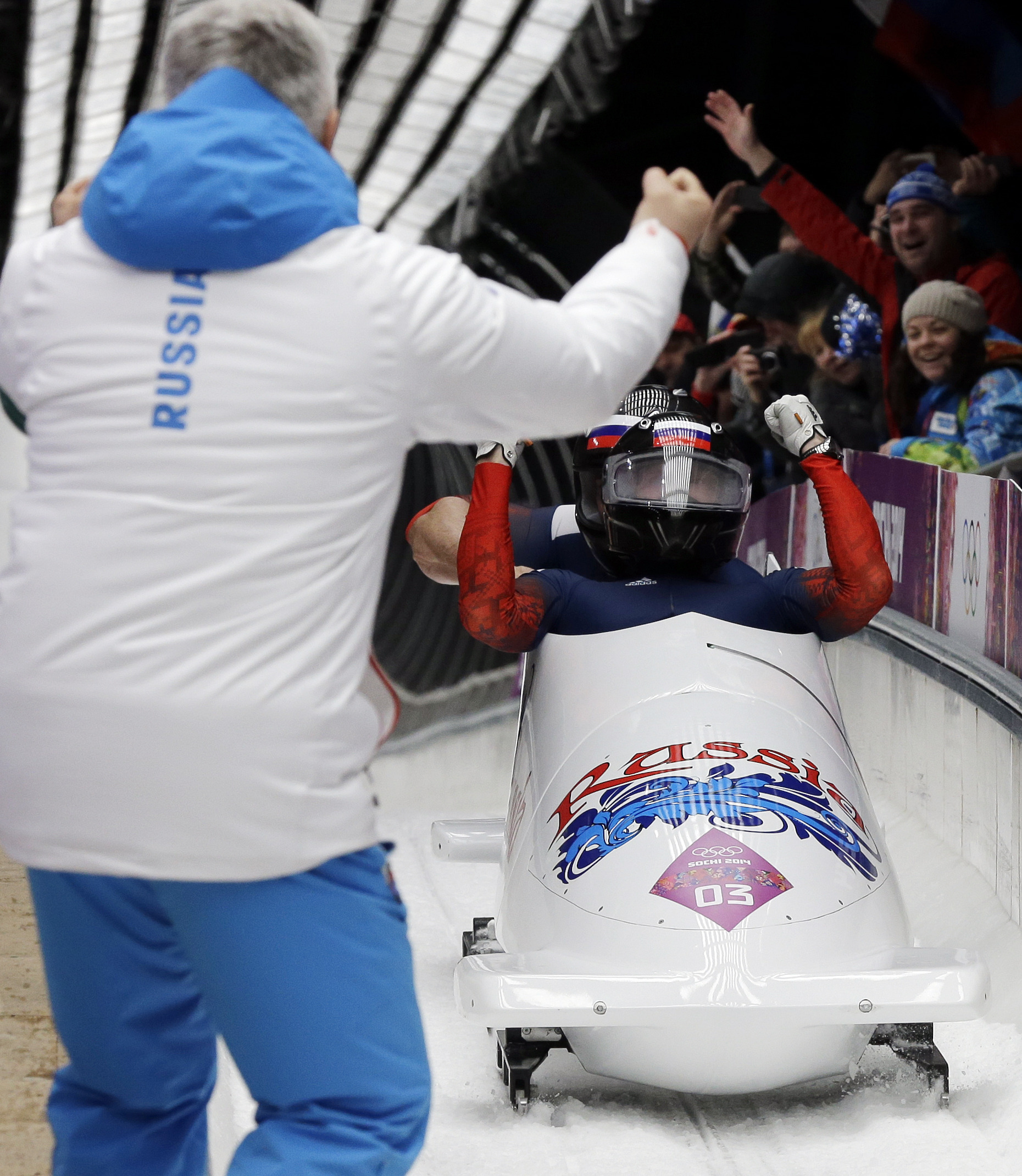 Lueders proving mettle by leading Russia to medals