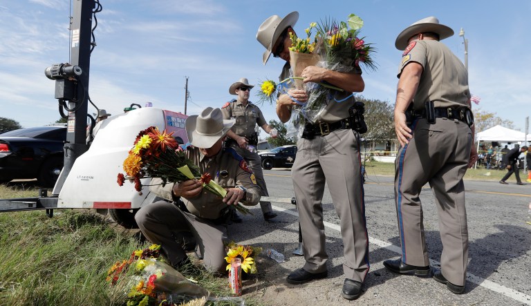 Devin Patrick Kelley's case was enough to prohibit him from possessing a firearm under federal law, but due to a 