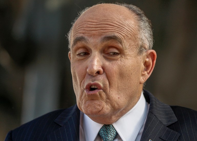 Former New York City Mayor Rudy Giuliani said saying the term 