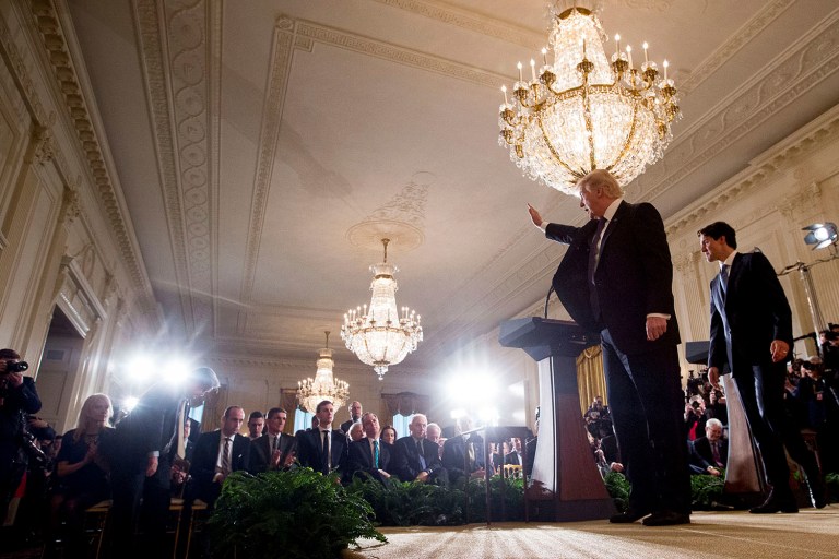 Perhaps reporters from more liberal publications should worry about improving their own game. (AP Photo/Andrew Harnik)