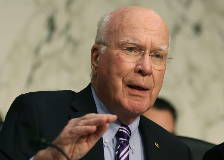 Mark Wilson/Getty Images
Sen. Patrick Leahy, D-Vt.