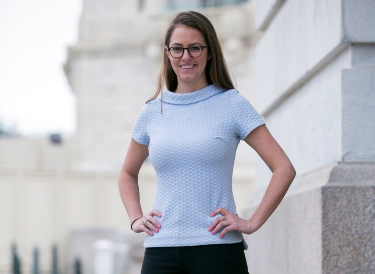 Sally Larson is the legislative director for Rep. Doug Collins, R-Ga. (Graeme Jennings/Washington Examiner)