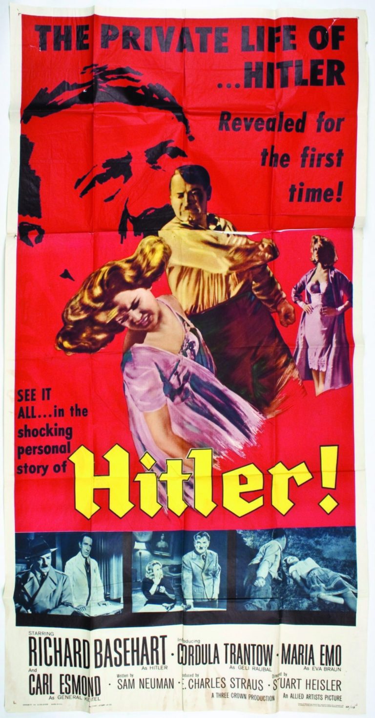 Alexander's auction includes this movie poster, featuring actor Richard Basehart.