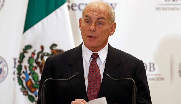 In addition to his turn as homeland security secretary, White House chief of staff John Kelly has served as the Marine Corps' legislative liaison and an advisor to two secretaries of defense. (AP Photo/Eduardo Verdugo)