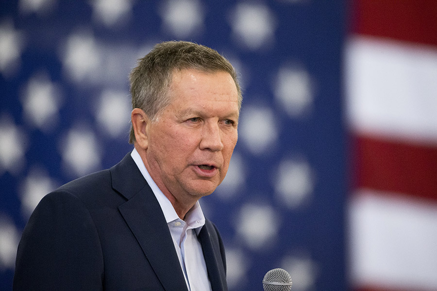 Kasich: Greed is not good