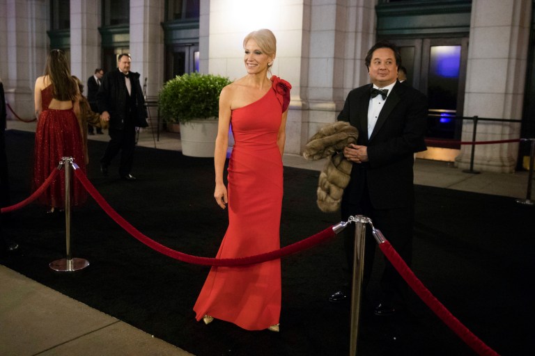George Conway, husband of Kellyanne Conway, could be chosen for the job of representing the government in front of the Supreme Court. (AP Photo/Matt Rourke)