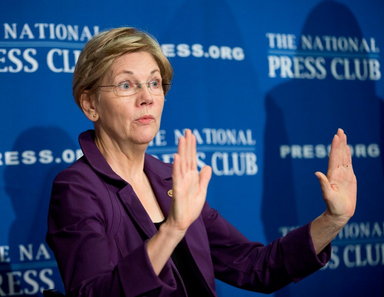 Donald Trump described the Sen. Elizabeth Warren as 