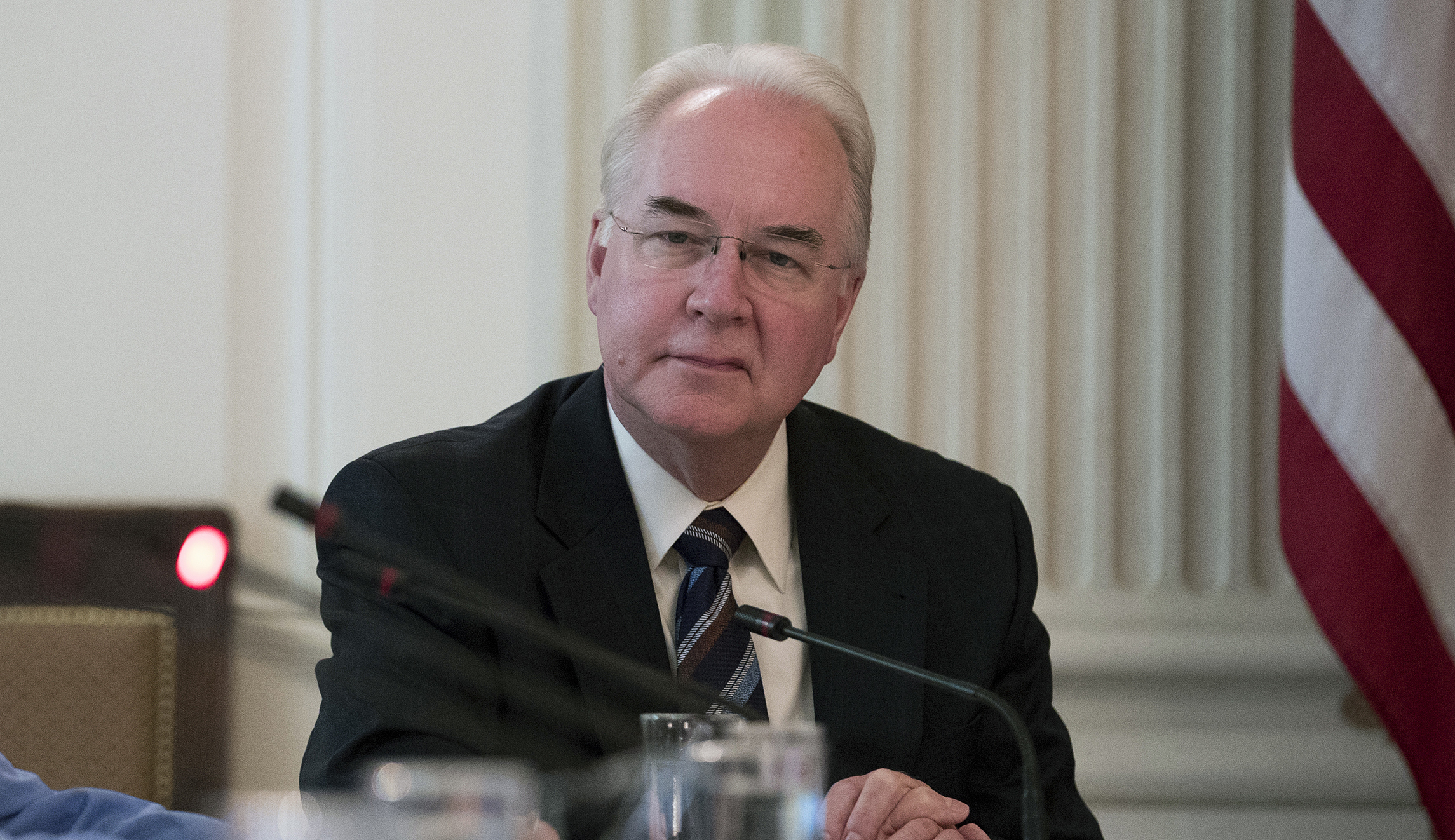 Tom Price could dip into his shady stock earnings to pick up that full travel tab