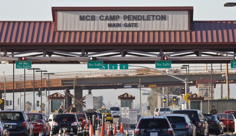 Camp Pendleton closed main gate temporarily after driver attempted to breach base