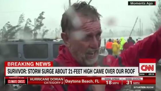 ‘She just drowned on me’: Crab fisherman describes losing wife to Hurricane Dorian