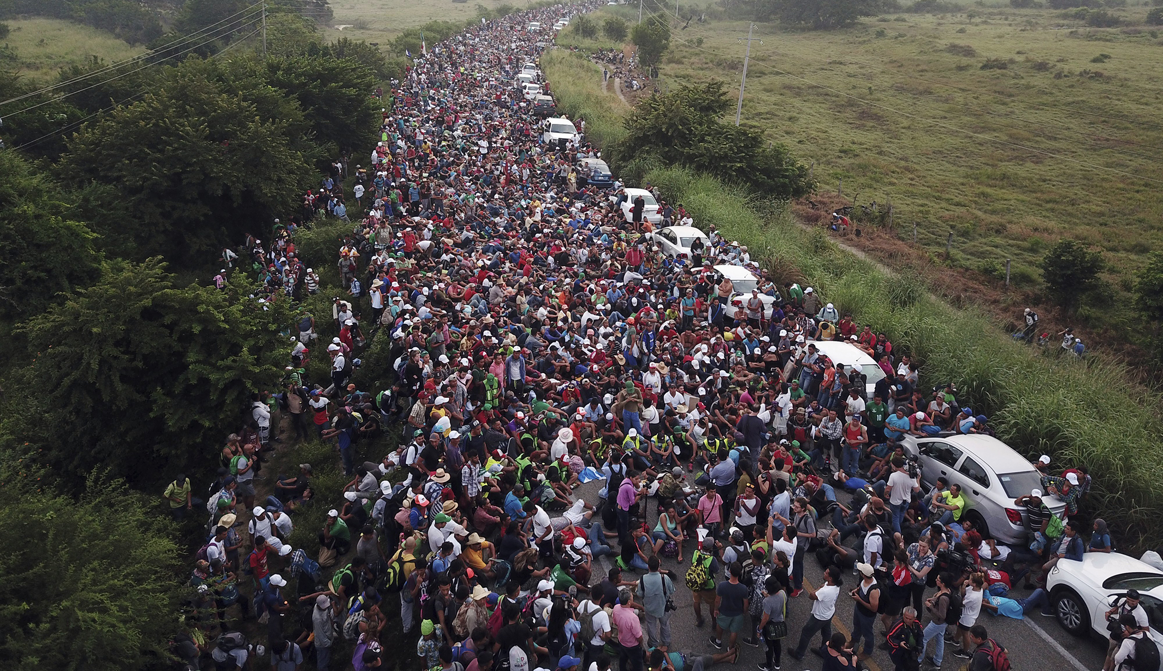 Trump warns caravan: ‘Our military is waiting for you’