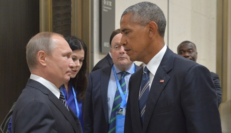 In the end, Obama effectively did nothing. (Alexei Druzhinin/Sputnik, Kremlin Pool Photo via AP)