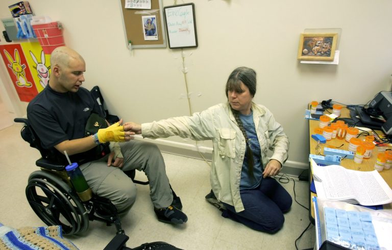The VA announced Wednesday it will offer new medical screenings for traumatic brain injury to veterans. (AP Photo/Jeff Chiu)