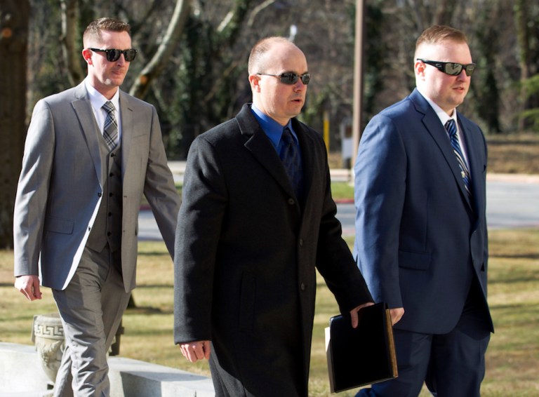 Gray, a 25-year-old black man, died a week after suffering a spinal injury while shackled in a police van. (AP Photo/Jose Luis Magana)