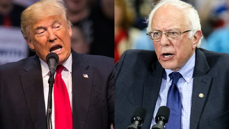 If others have had to resign in disgrace over sexual misconduct allegations, then President Trump's treatment of women also merits a resignation, Sen. Bernie Sanders, I-Vt., said Sunday. (AP Images)