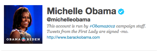 Ahead of campaign, Michelle Obama joins Twitter