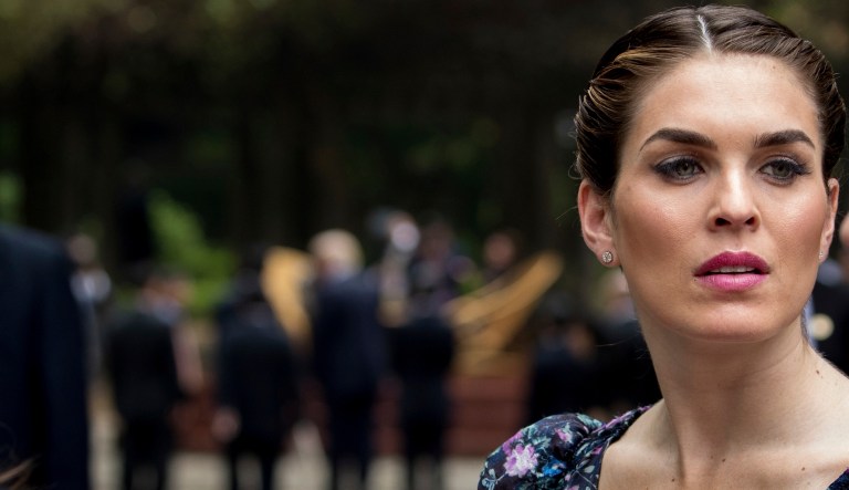 President Trump's communications director Hope Hicks is a target in special counsel Robert Mueller's investigation into possible collusion between the Trump campaign and Russia during the 2016 election. (AP Photo/Andrew Harnik)