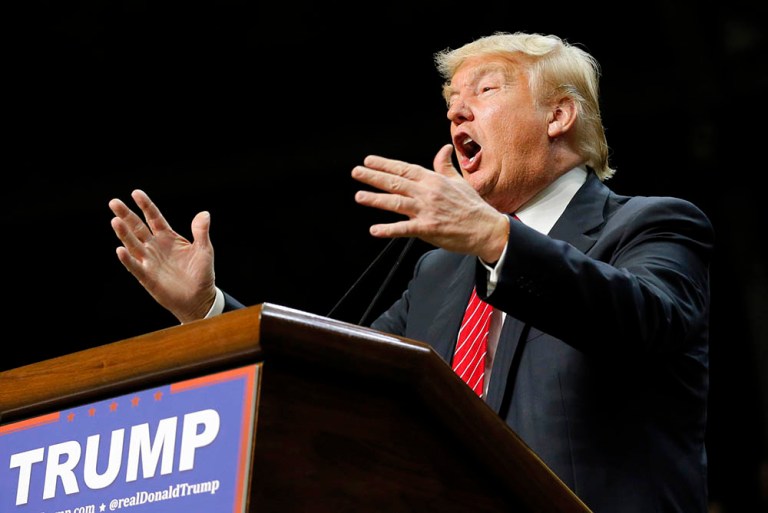 Members of the press have long been saying things that are just as bad, or worse, about their political opponents as what Trump has said. (AP Photo/Tony Gutierrez)