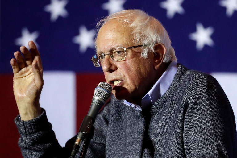 Sen. Bernie Sanders, I-Vt., assailed President-elect Trump for brokering a deal with Carrier that involved lucrative tax breaks for the company's furnace plant in Indiana. (AP Photo/John Minchillo)