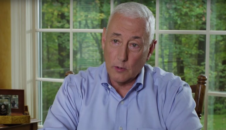 Greg Pence is running for the same congressional seat once held by his younger brother, Vice President Mike Pence. But a little-known local entrepreneur named Jonathan Lamb has out-fundraised his opponent for the Indiana seat. (Screenshot)