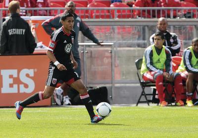 Abelimages/Getty Images
Andy Najar has two starts in the last nine games this season for D.C. United.