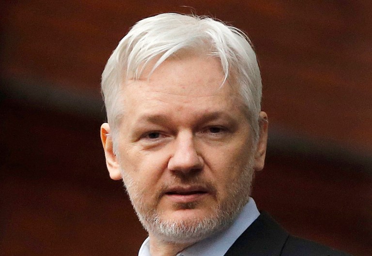 Assange tweeted about the 