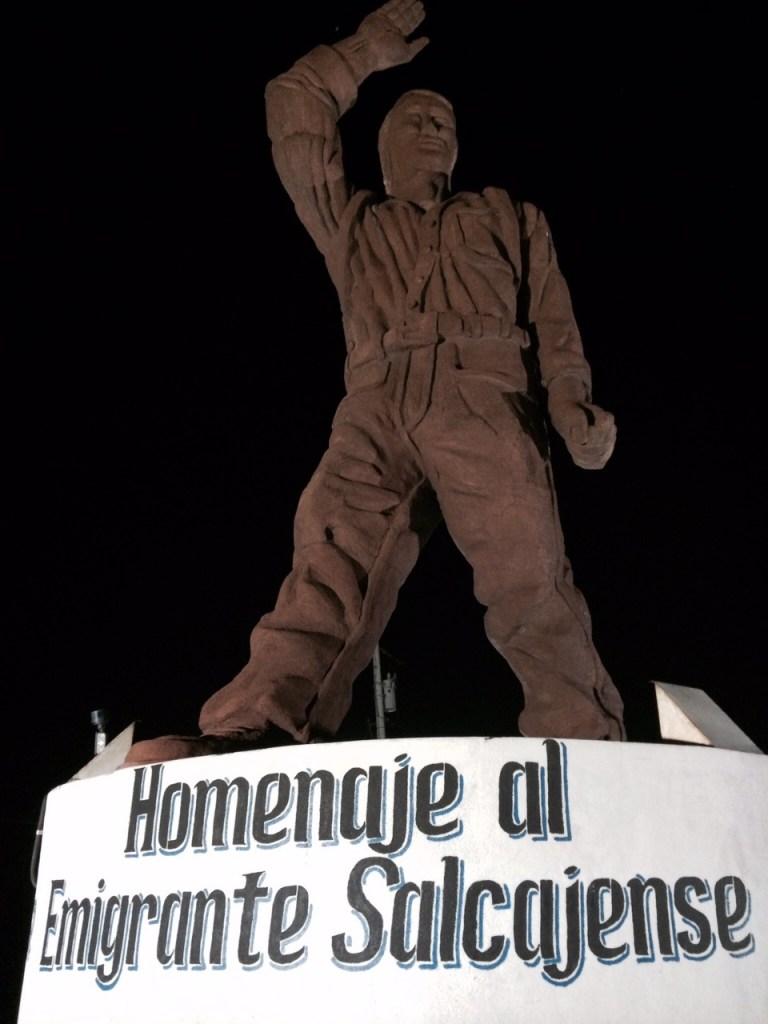 Here in Guatemala's western highlands, the local government glorifies theÂ citizens who have fled to the United StatesÂ with a towering 40-foot statue called 
