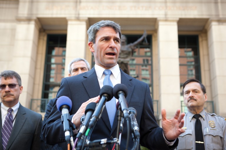 Virginia Attorney General Ken Cuccinelli made $194,398 last year and paid a combined $10,881 in state and federal taxes, according to newly released tax returns. (Photo: Graeme Jennings/Examiner)