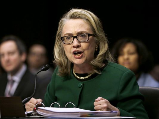 Hillary Clinton testified before the Senate Foreign Relations Committee hearing on Benghazi in 2013.Â (AP Photo)