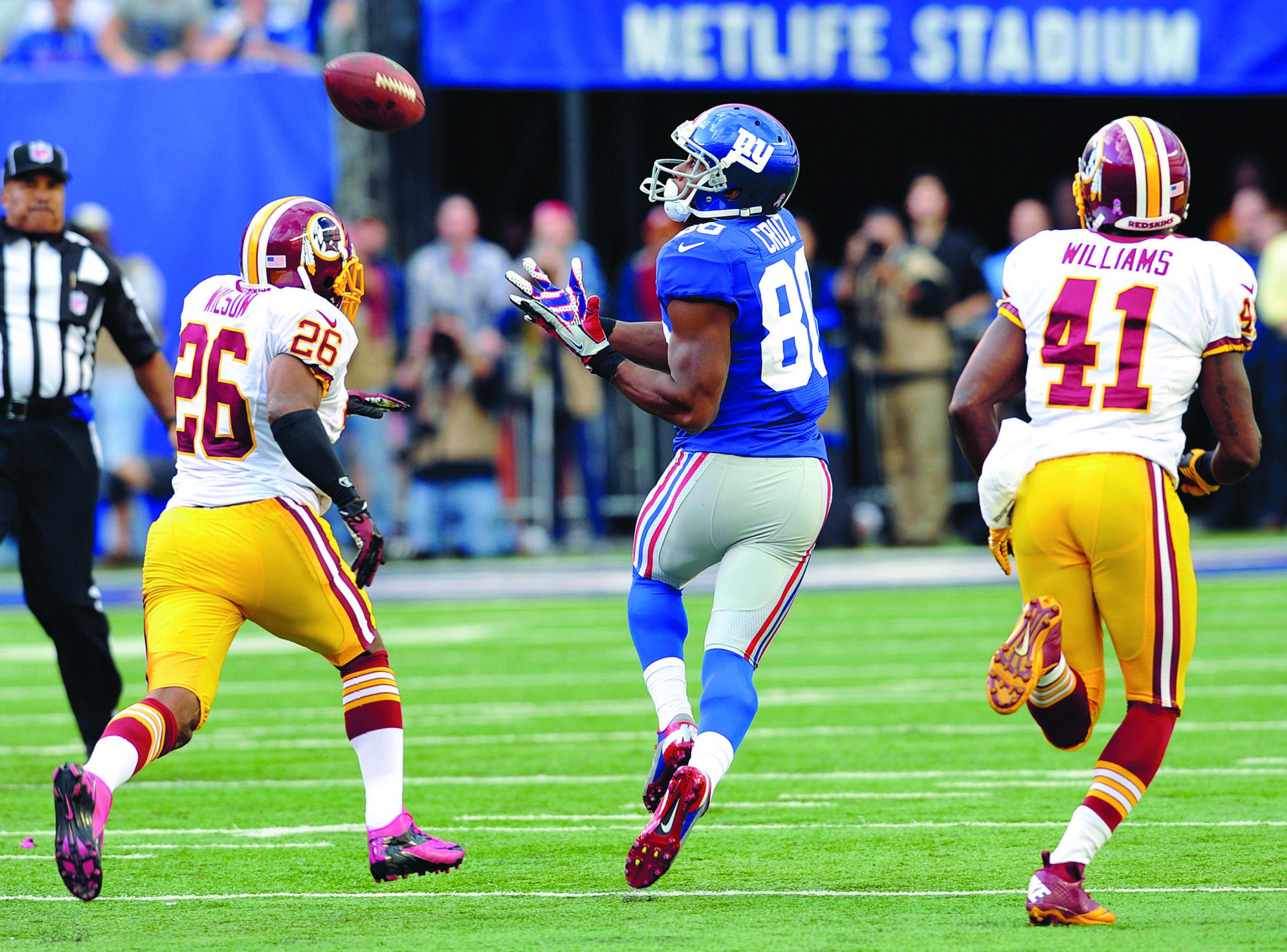 Redskins playing without a safety net