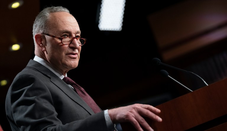 Schumer pledges swift confirmation of Biden judges