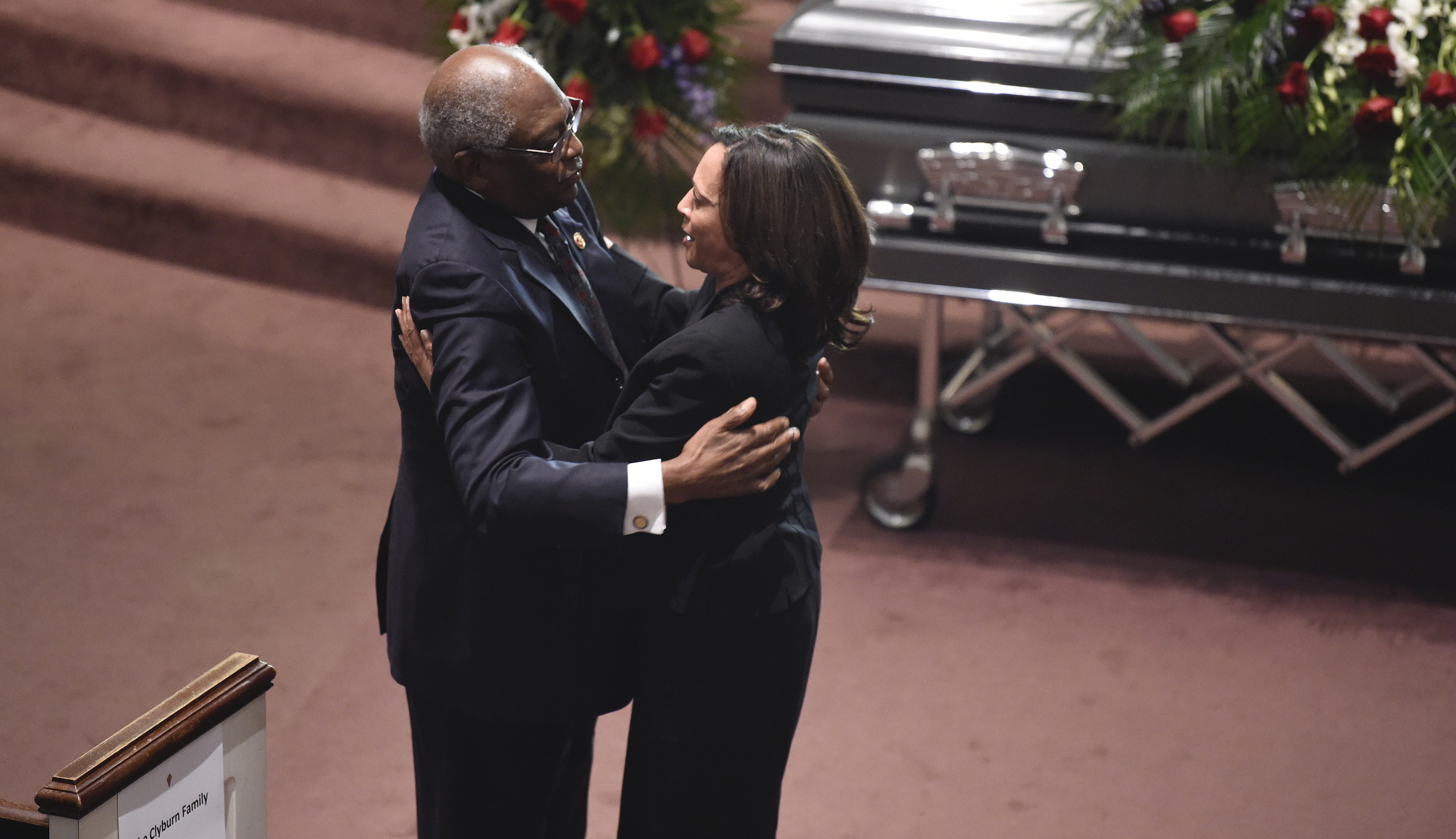 Kamala Harris hits back at ‘nonsense’ from Rep. James Clyburn that some black voters are homophobic