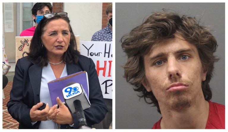 Loudoun County prosecutor Buta Biberaj (D), left, dropped second-degree murder charges for Stone Colburn, a 25-year-old who was accused of fatally stabbing his brother's girlfriend.